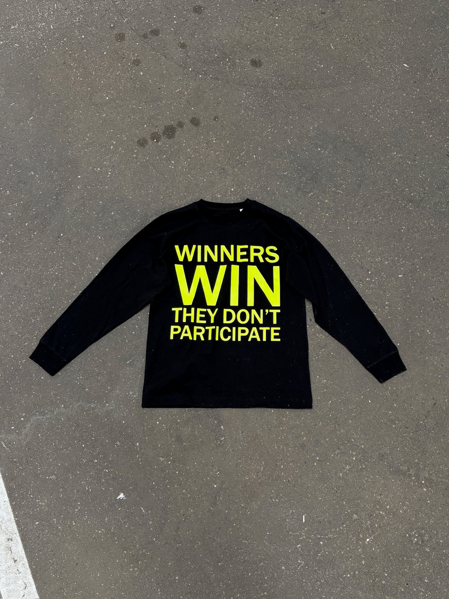 WLVTNG WINNERS WIN Longsleeve YELLOW