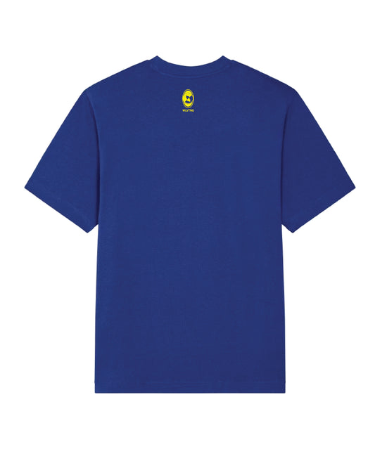 WLVTNG - T-Shirt BLUE/YELLOW