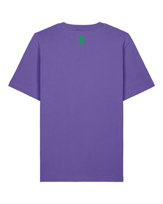 WLVTNG - T-Shirt PURPLE/GREEN