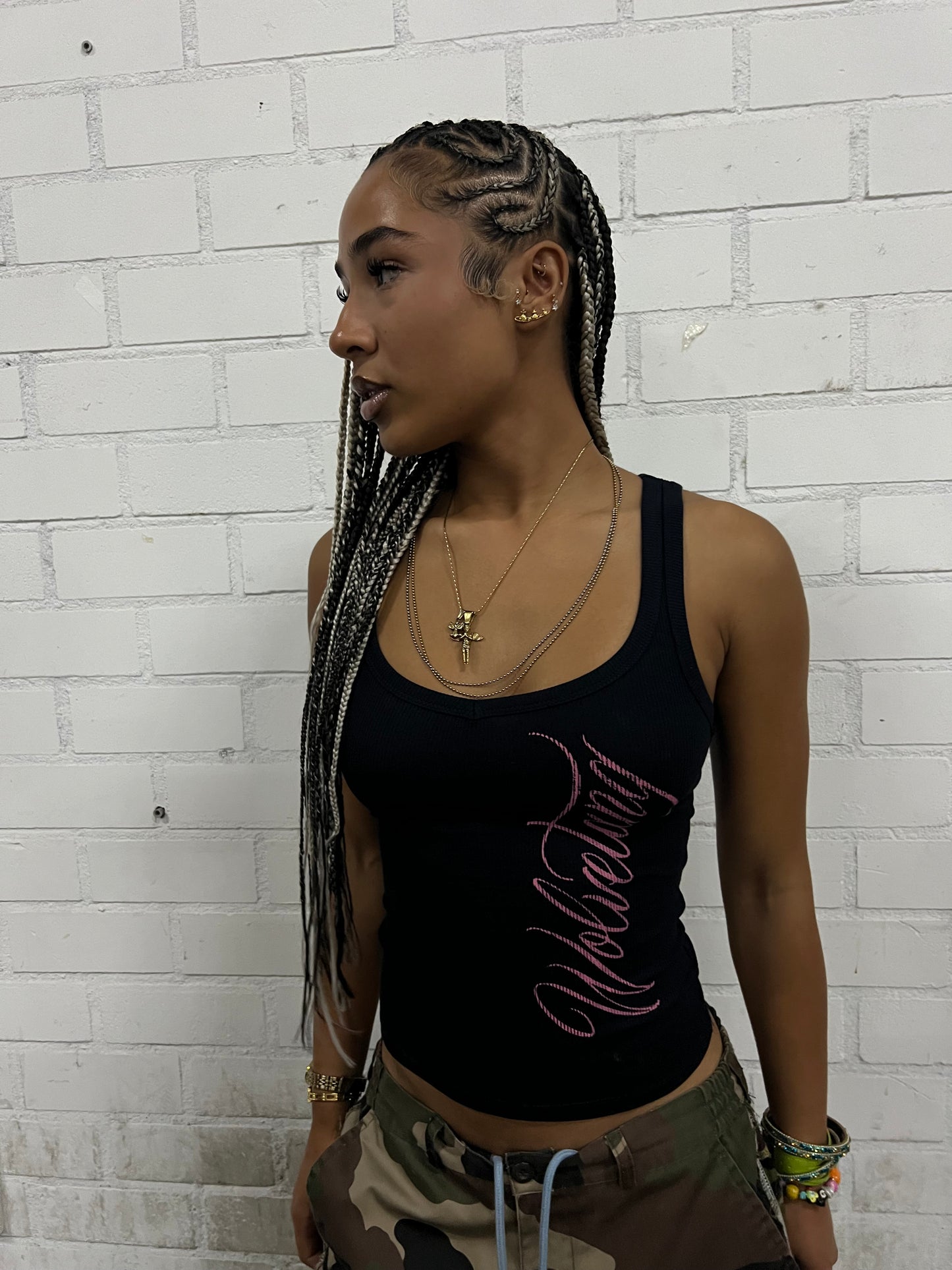 WLVTNG TANKTOP - BLUE/PINK