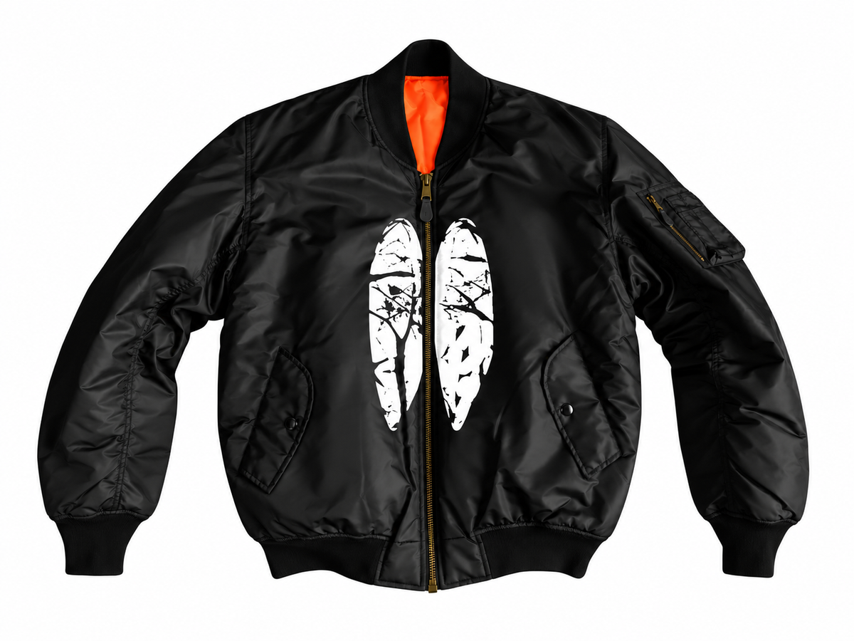 WLVTNG BOMBER WHITE - PRE ORDER