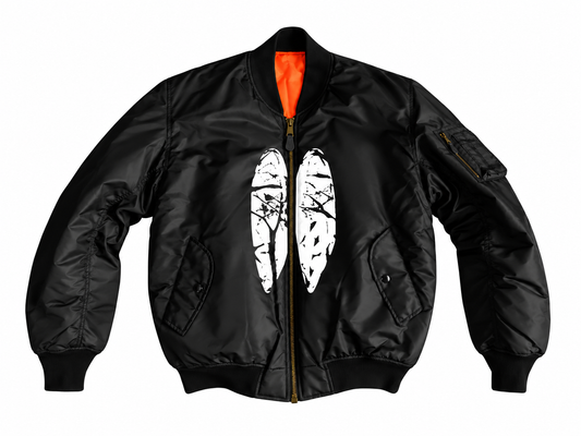 WLVTNG BOMBER WHITE - PRE ORDER