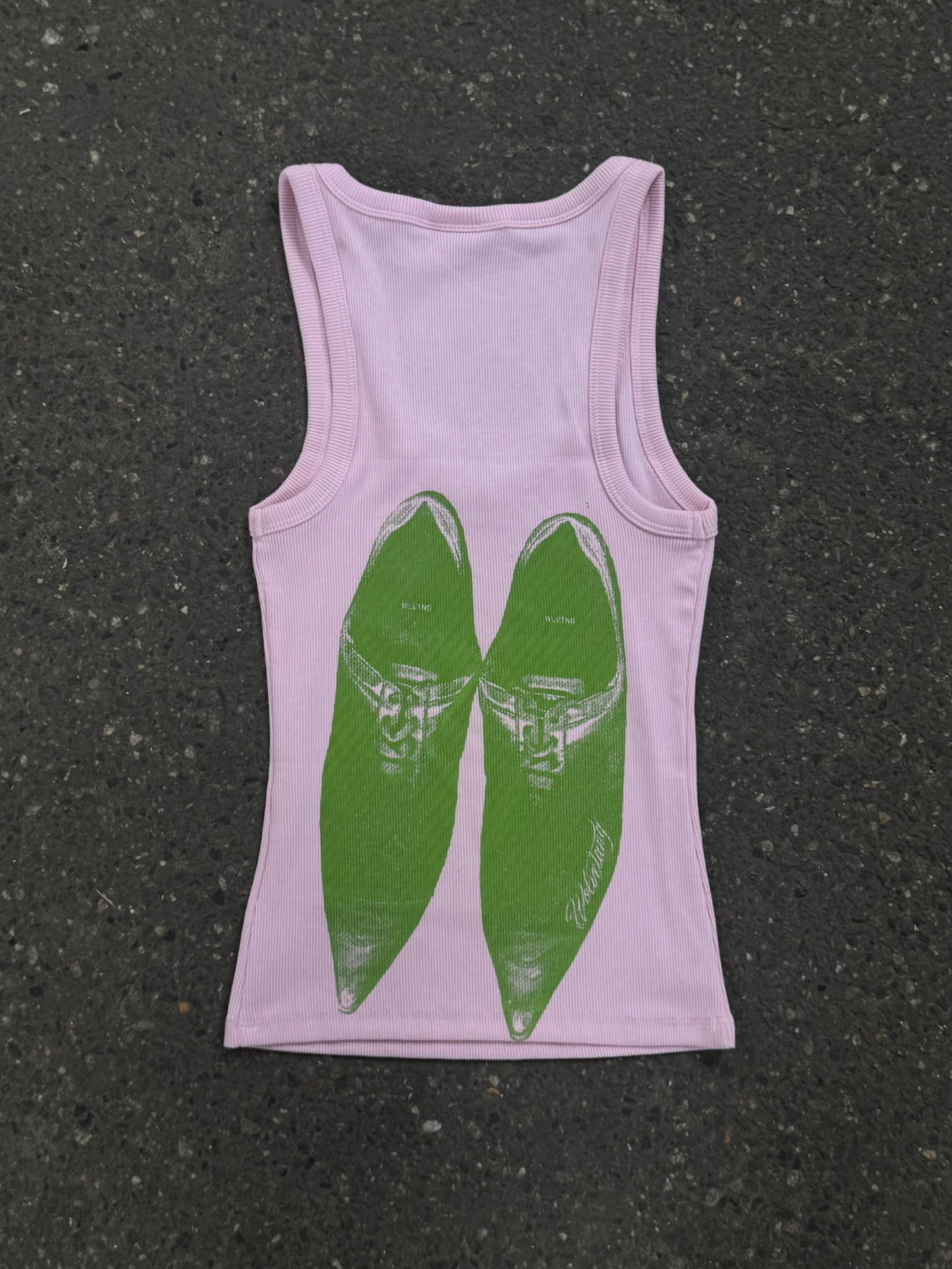 WLVTNG TANKTOP - PINK/GREEN