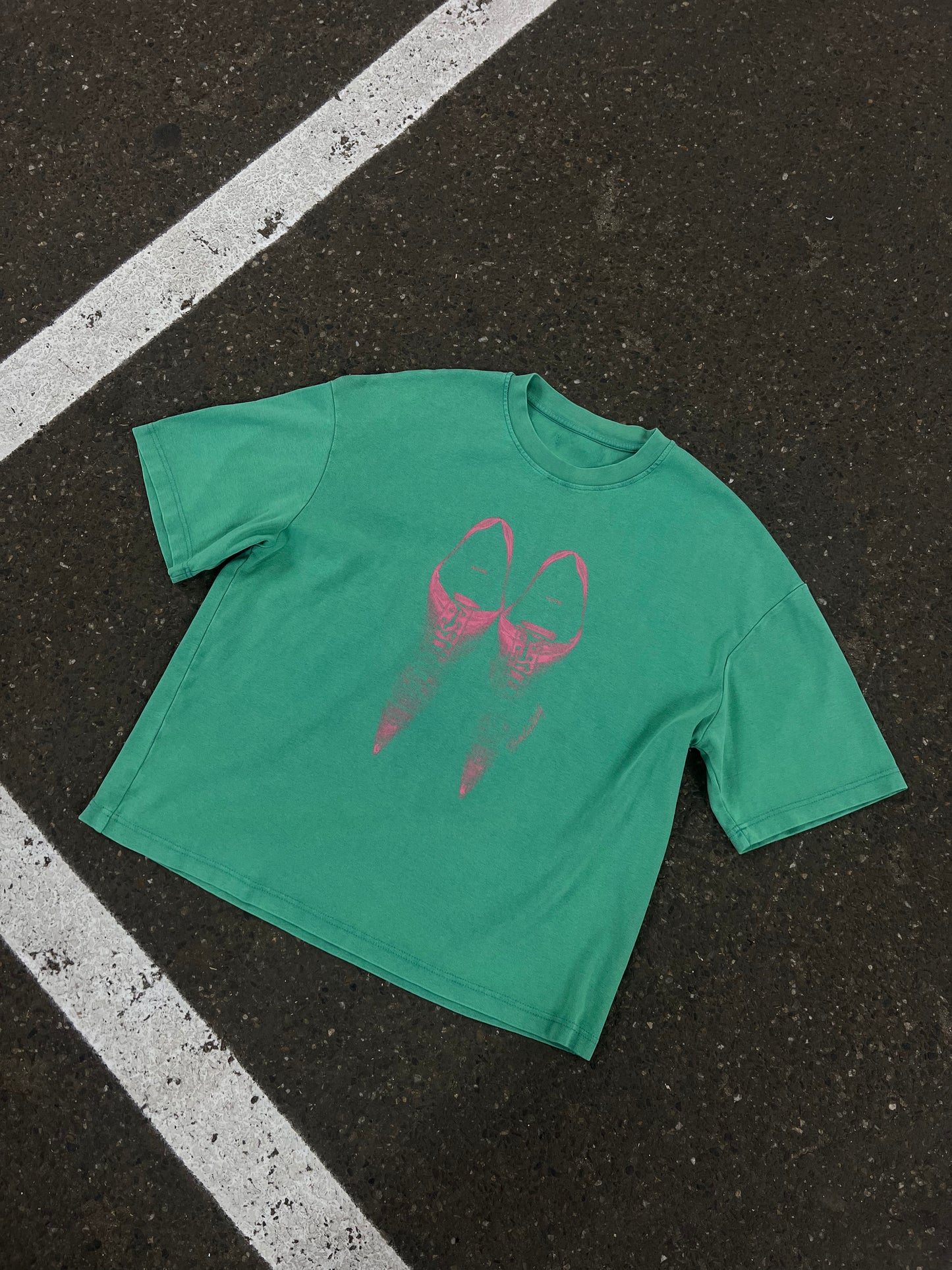 WLVTNG T-SHIRT TUQUOISE - 01