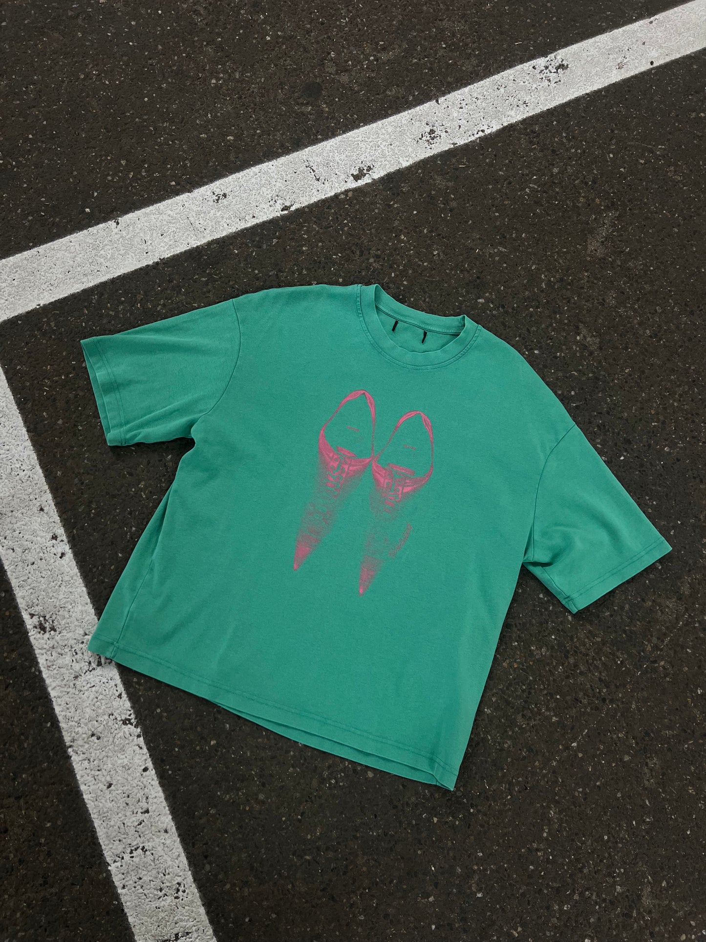 WLVTNG T-SHIRT TURQUOISE - 02