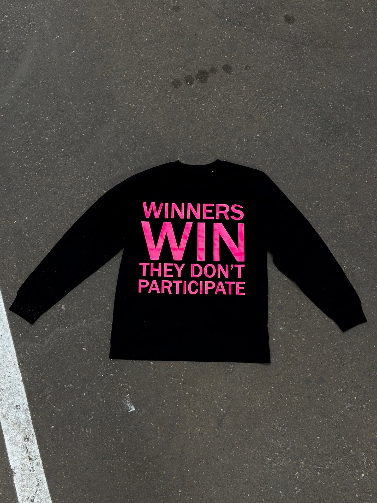 WLVTNG WINNERS WIN Longsleeve PINK