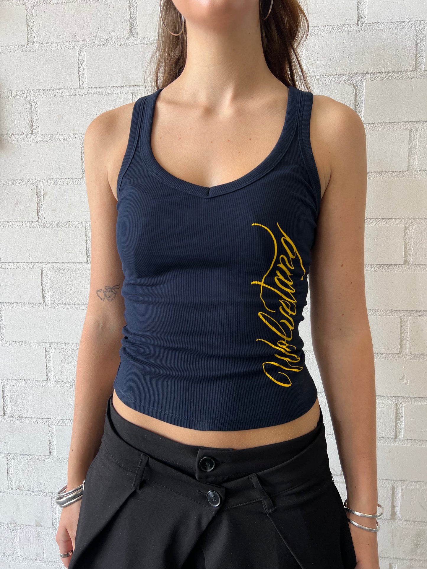 WLVTNG TANKTOP - DARK BLUE