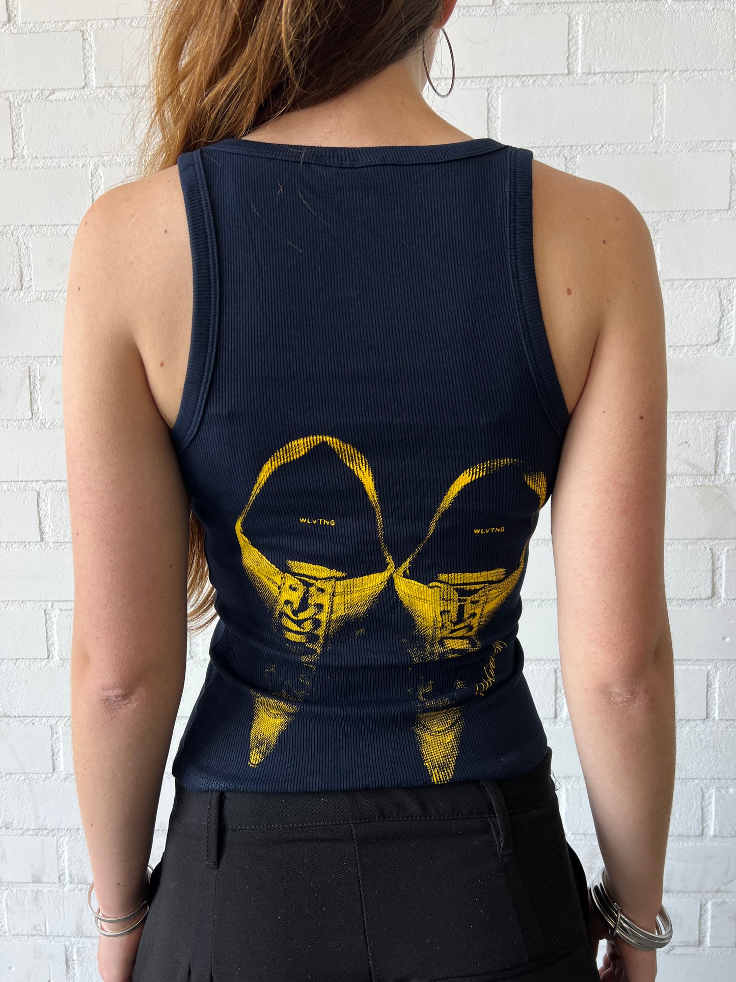 WLVTNG TANKTOP - DARK BLUE