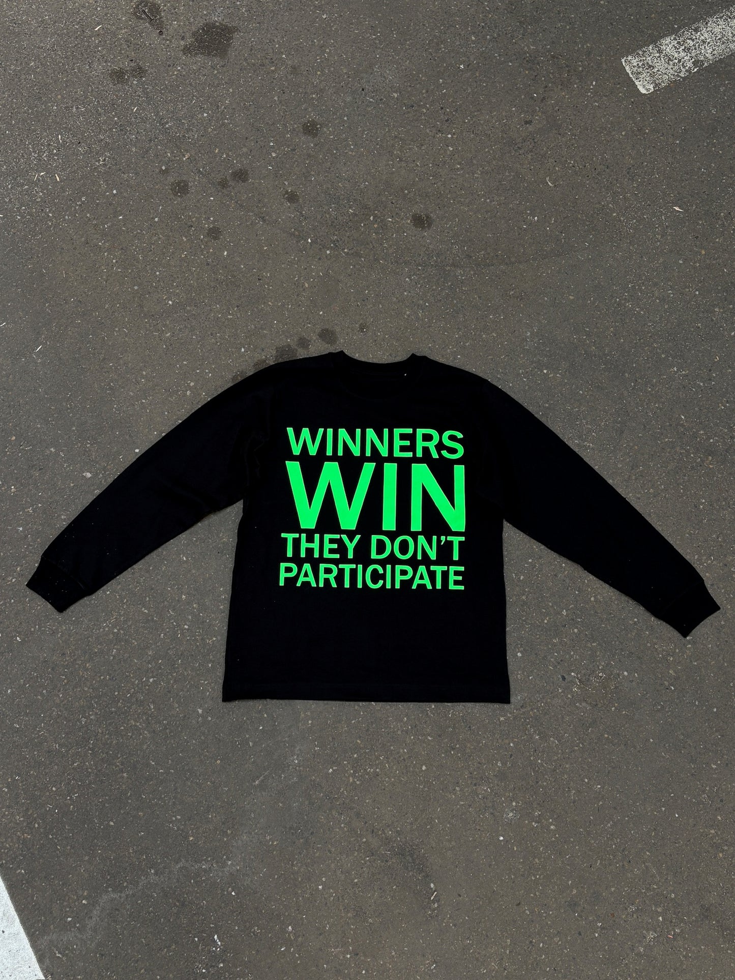 WLVTNG WINNERS WIN Longsleeve GREEN