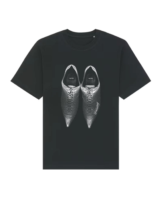 WLVTNG - T-Shirt BLACK/WHITE