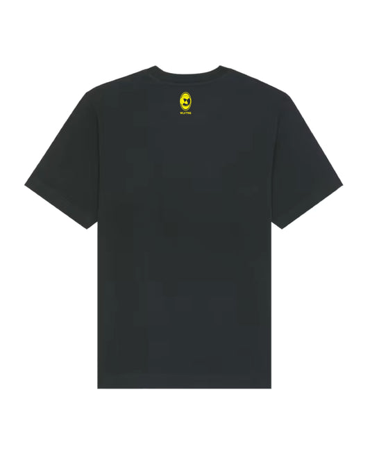 WLVTNG - T-Shirt BLACK/YELLOW