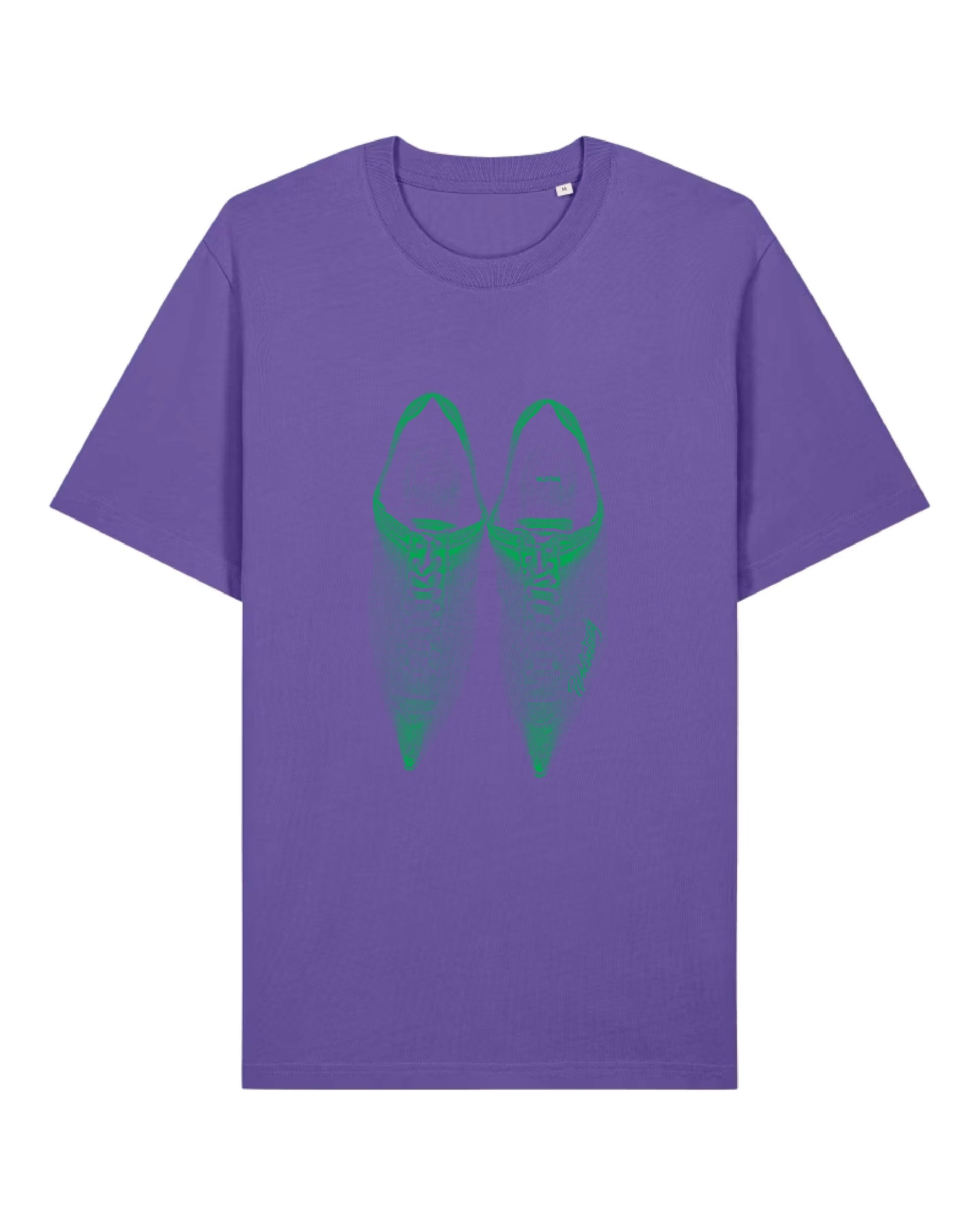 WLVTNG - T-Shirt PURPLE/GREEN