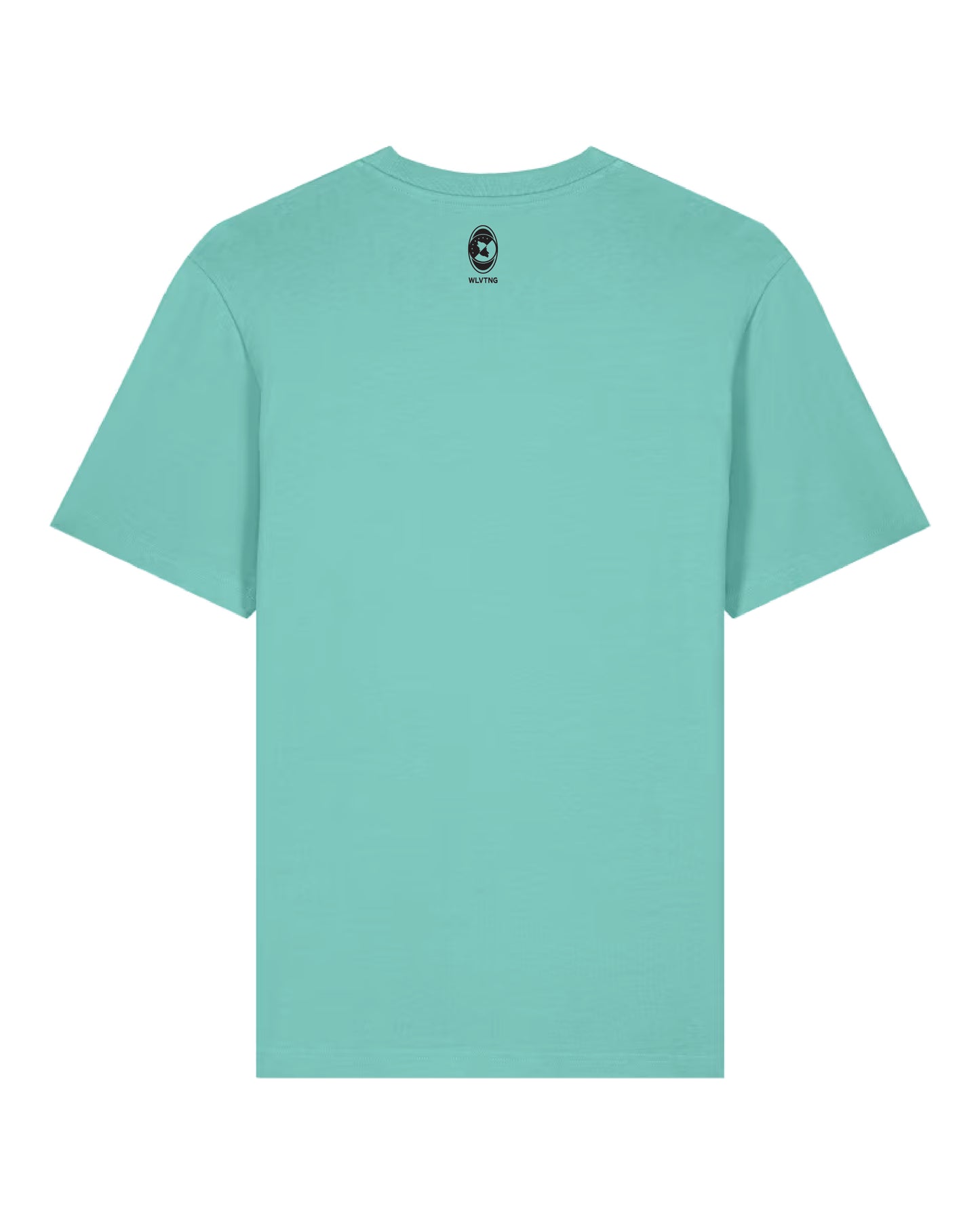 WLVTNG - T-Shirt TURQUOISE/BLACK