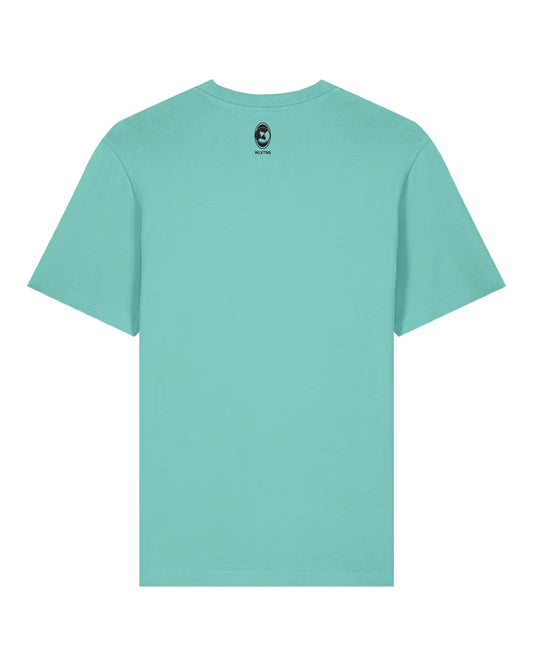 WLVTNG - T-Shirt TURQUOISE/BLACK